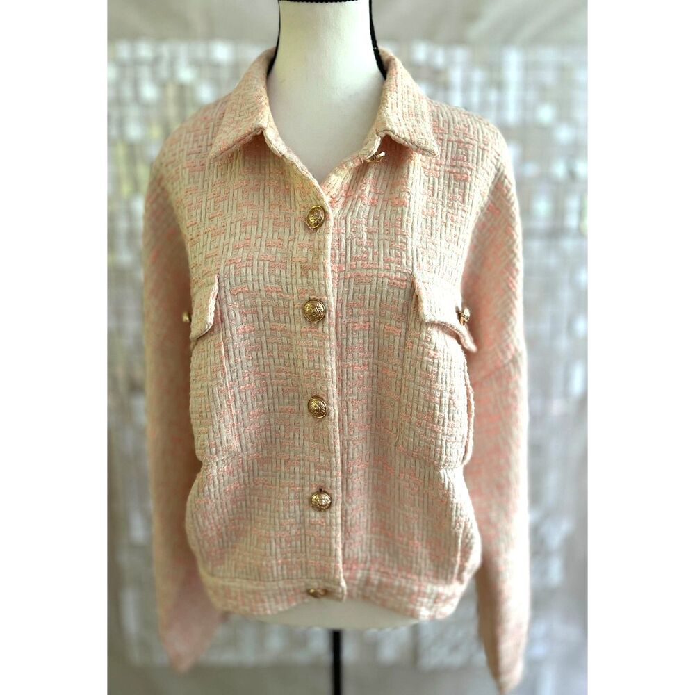 Saint Genies Boucle Trucker Jacket. Size 14.